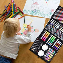 Cargar imagen en el visor de la galería, KIT DE ARTE PROFESIONAL 145 PIEZAS CON MALETA DE LUJO ALUMINIO