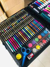 Cargar imagen en el visor de la galería, KIT DE ARTE, DIBUJO Y PINTURA PARA NIÑOS Y NIÑAS (150 PIEZAS) MEDIANO
