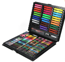 Cargar imagen en el visor de la galería, KIT DE ARTE, DIBUJO Y PINTURA PARA NIÑOS Y NIÑAS (150 PIEZAS) MEDIANO
