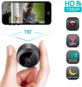 📷 MINI CÁMARA PORTÁTIL WIFI MAGNÉTICAFULL HD 1080p (®)